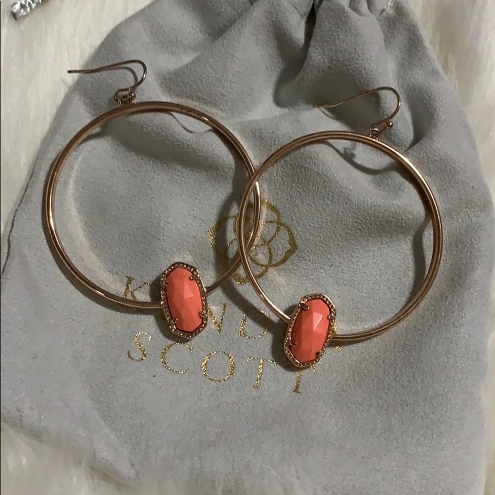 Kendra Scott Elora hoop earrings